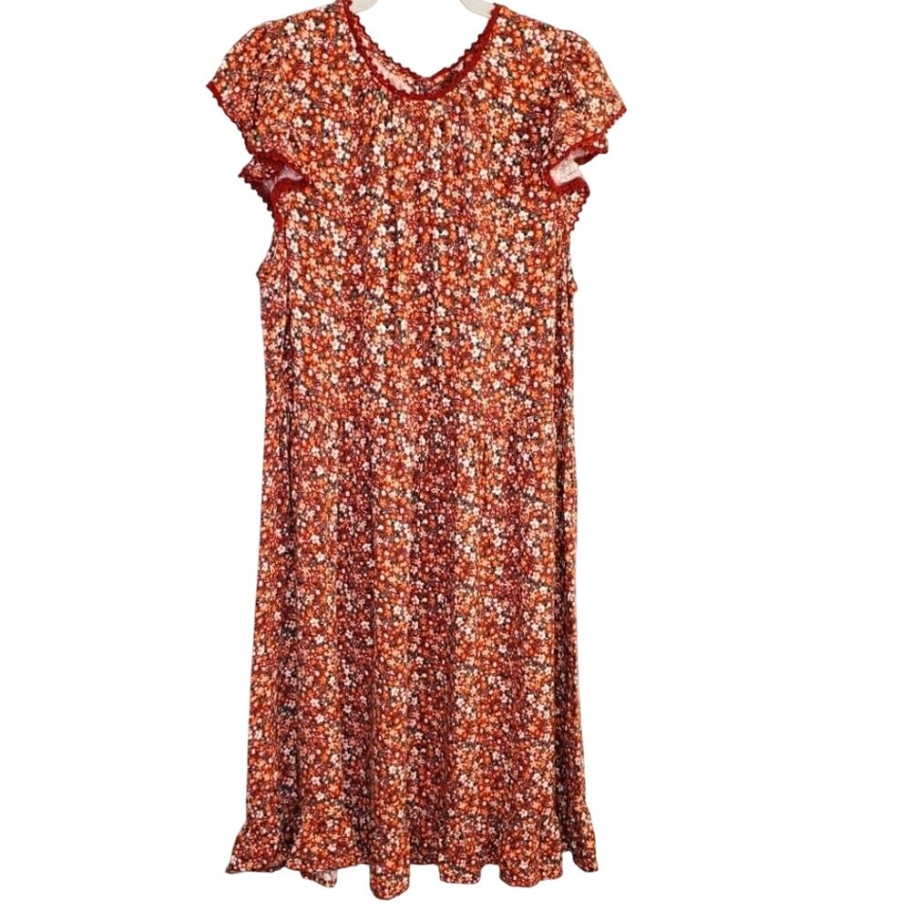 Wild Fable Floral Flowy Dress Small